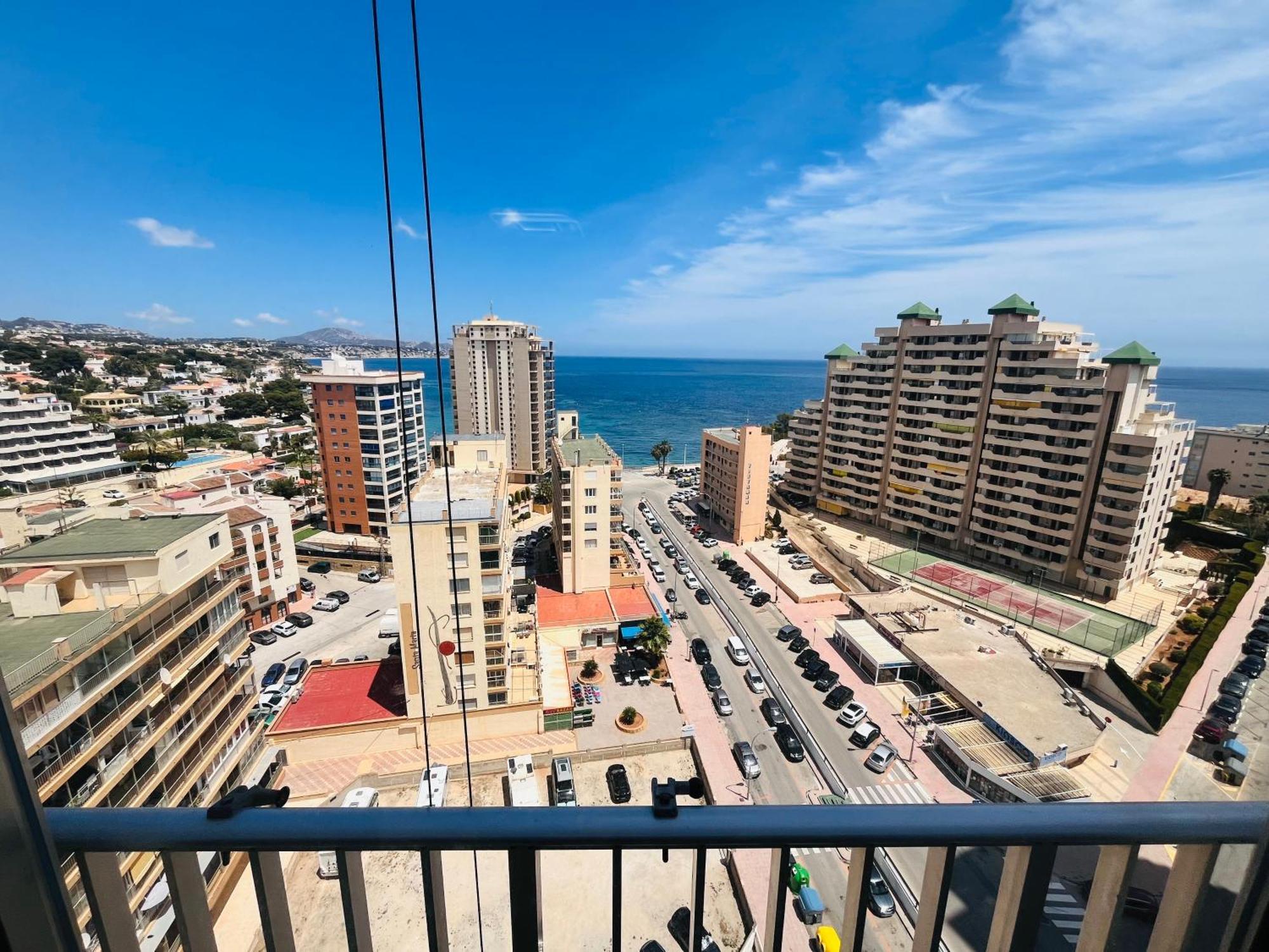 Calpe Apartamento Con Vistas Al Mar Impresionantes A 5 Min De La Playa Aire Wifi Parking Comunitario Esterno foto